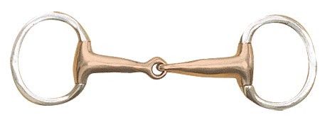 Copper Mouth Eggbutt bit
17mm mouth