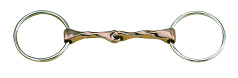 Slow Twist Copper Mouth bit
18 mm mouth, loose ring