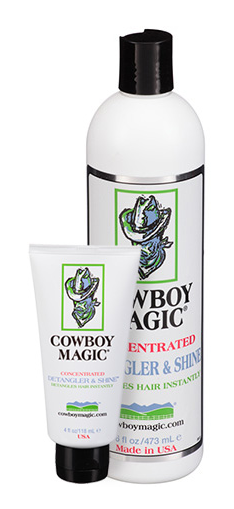 Detangler and Shine cowboy magic