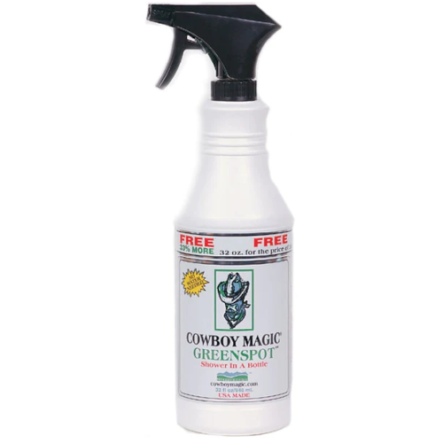 cowboy magic green spot remover horse grooming