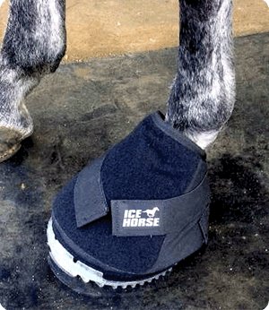 ice horse big black boot