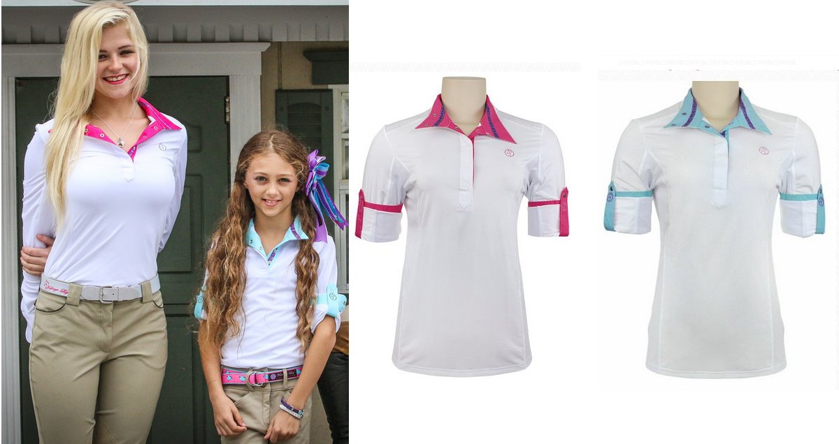 Pro Air Long Sleeve Show Shirt Kathryn Lily Equestrian
