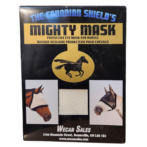 great canadian shield mighty horse fly mask