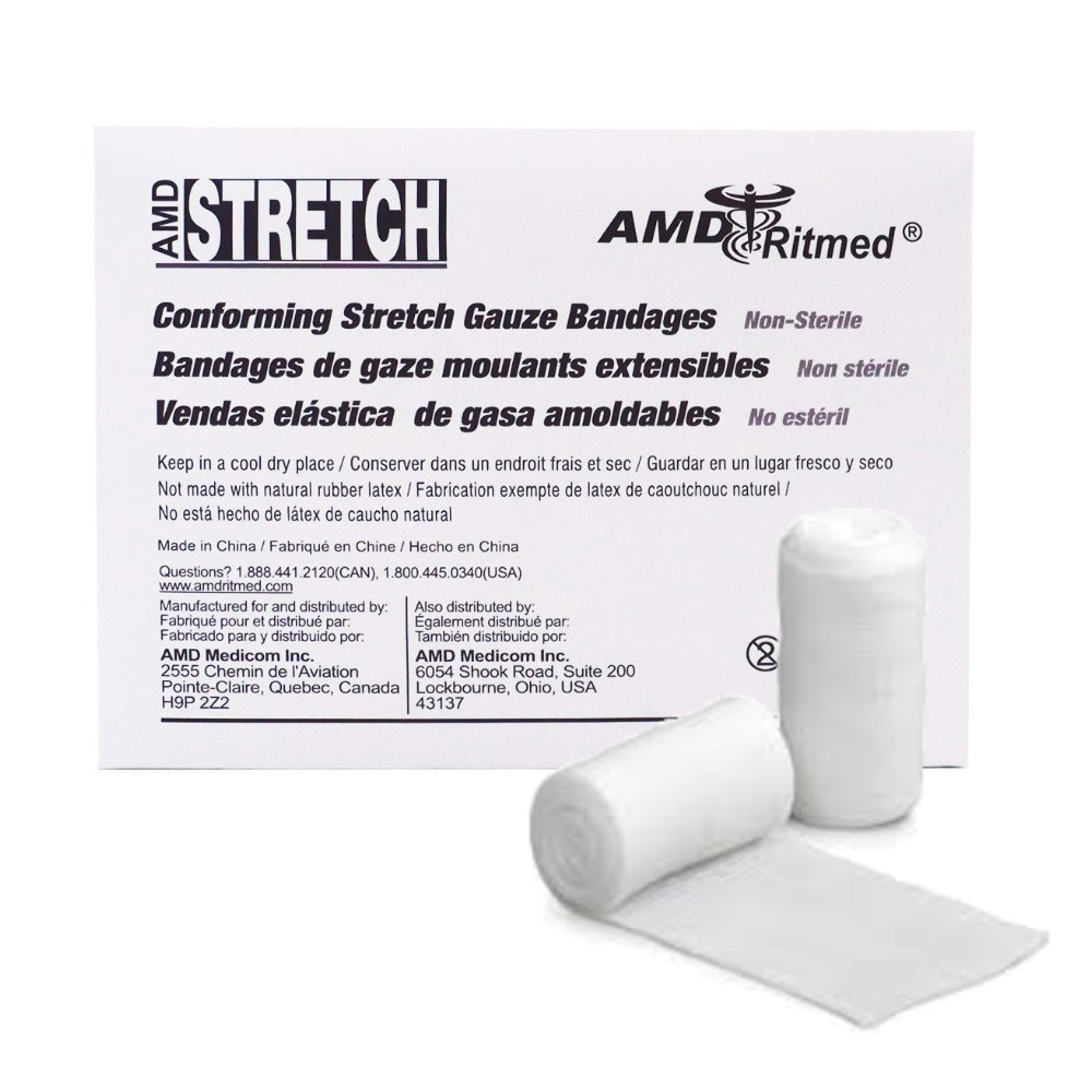 stretch and conform roll gauze