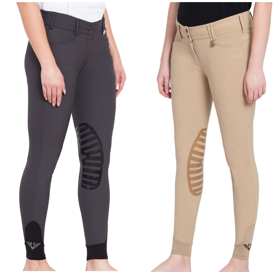 Tuff Rider Ladies Element Knee Patch Breech