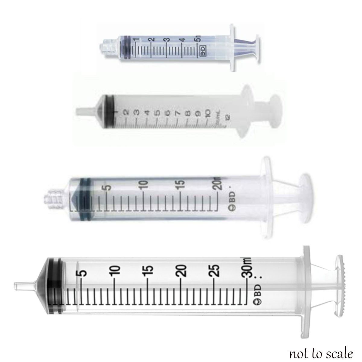 singleuse sterile syringes for horse injections