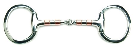 Roller Mouth Eggbutt bit
Copper and stainless steel rollers
5"
