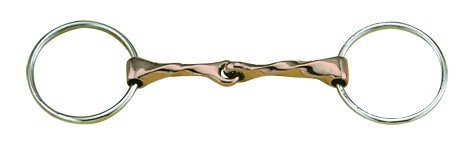 Slow Twist Copper Mouth bit
18 mm mouth, loose ring