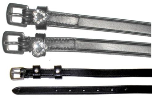 Exselle Fancy Leather Spur Straps