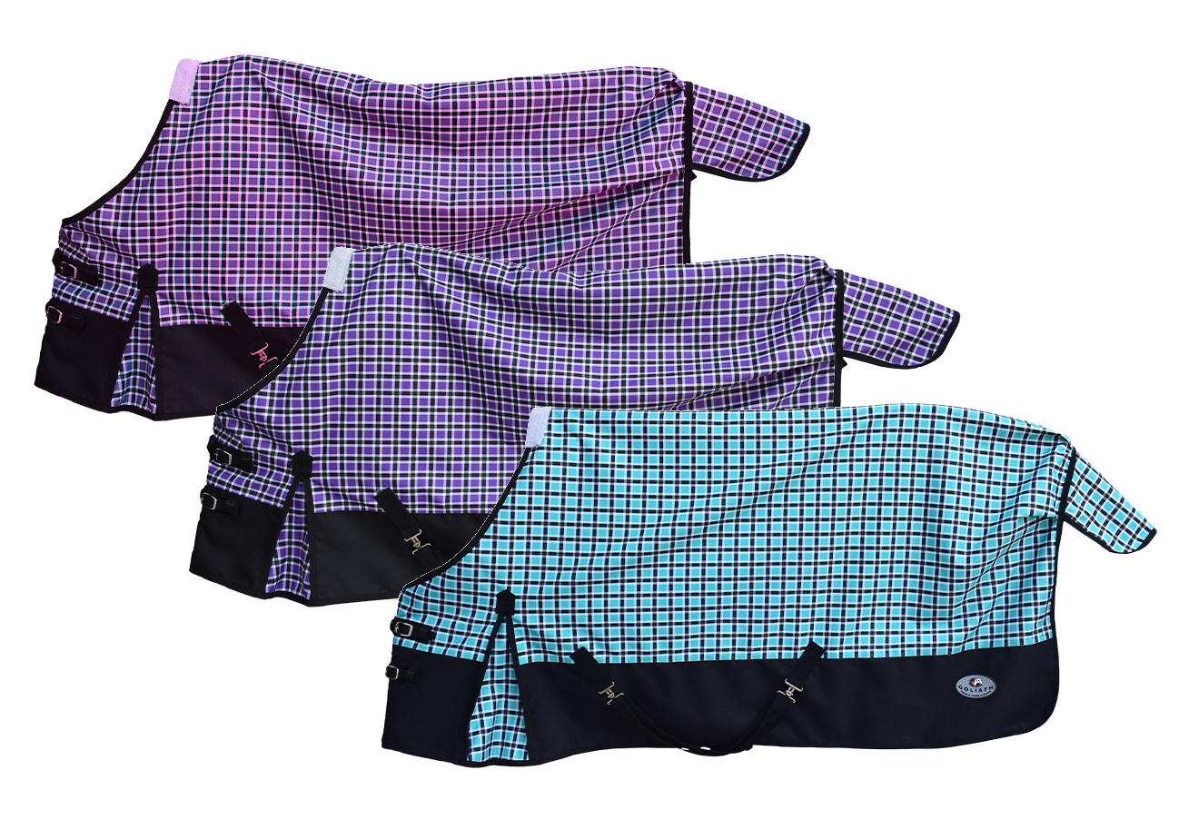 Goliath Regular Neck Rainsheet Check Pettern