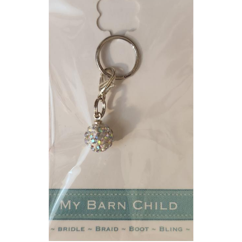 my barn child bling bridle charm