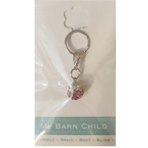 my barn child bling bridle charm