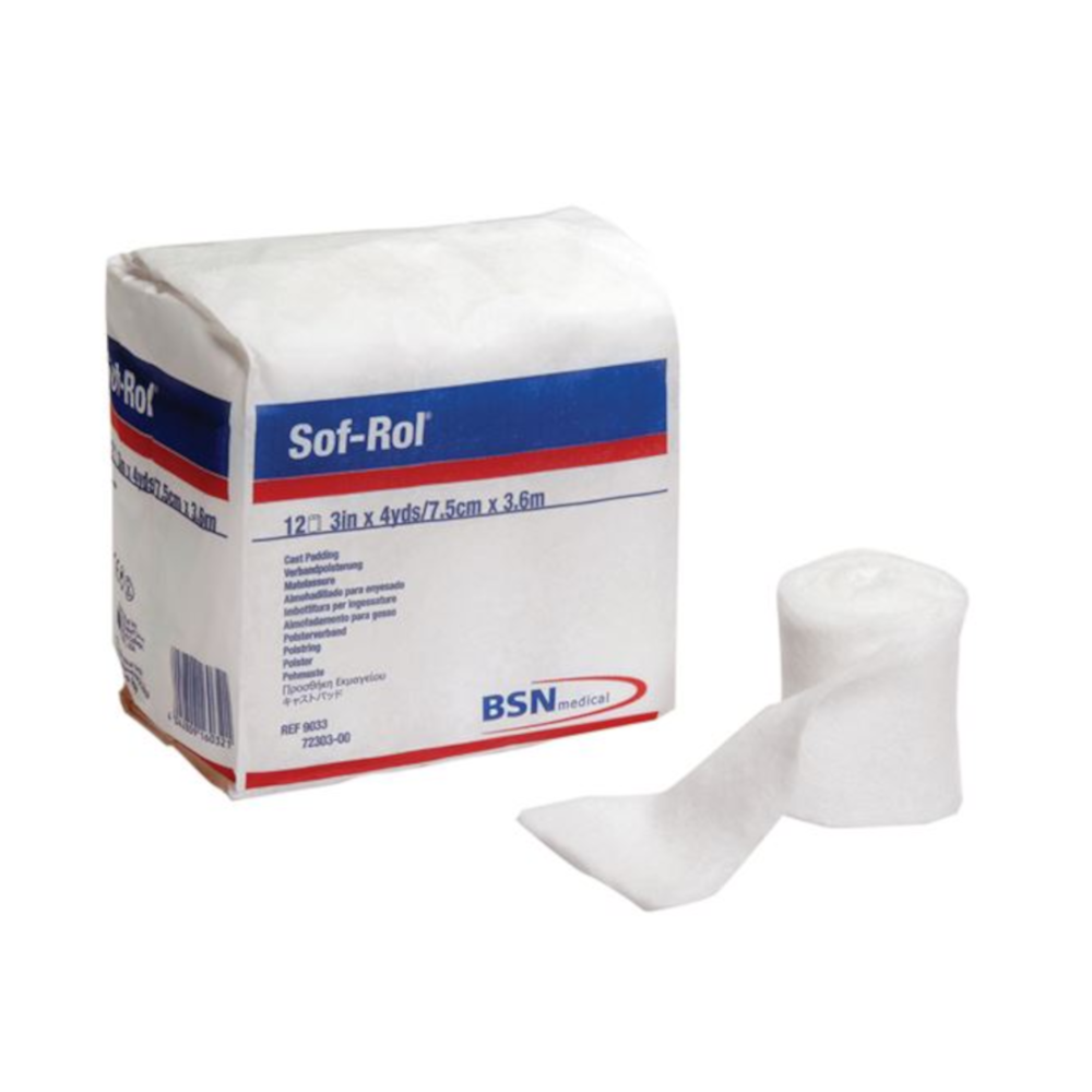 sof roll cast bandage padding