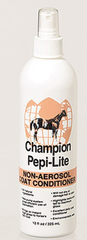 World Champion Pepi-Lite
Non-Aerosol Coat Conditioner